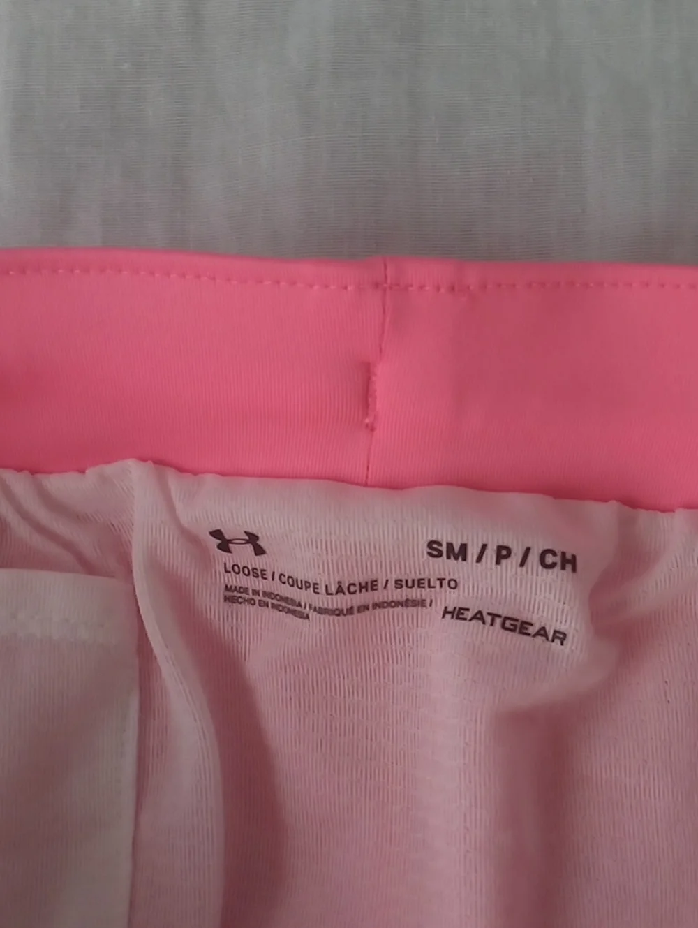 Under Armour Women's Pink Lightweight Running Shorts